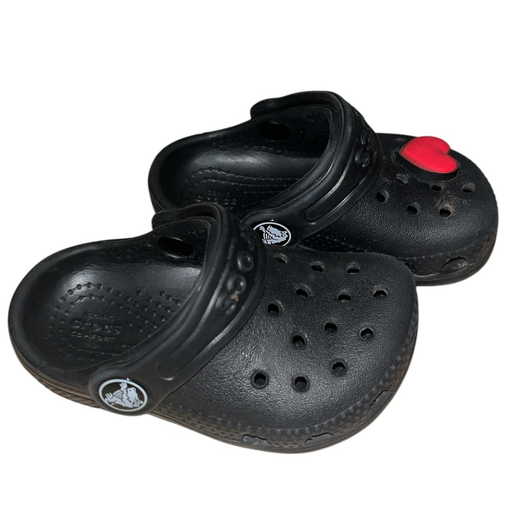 Baby Unisex Crocs In Black